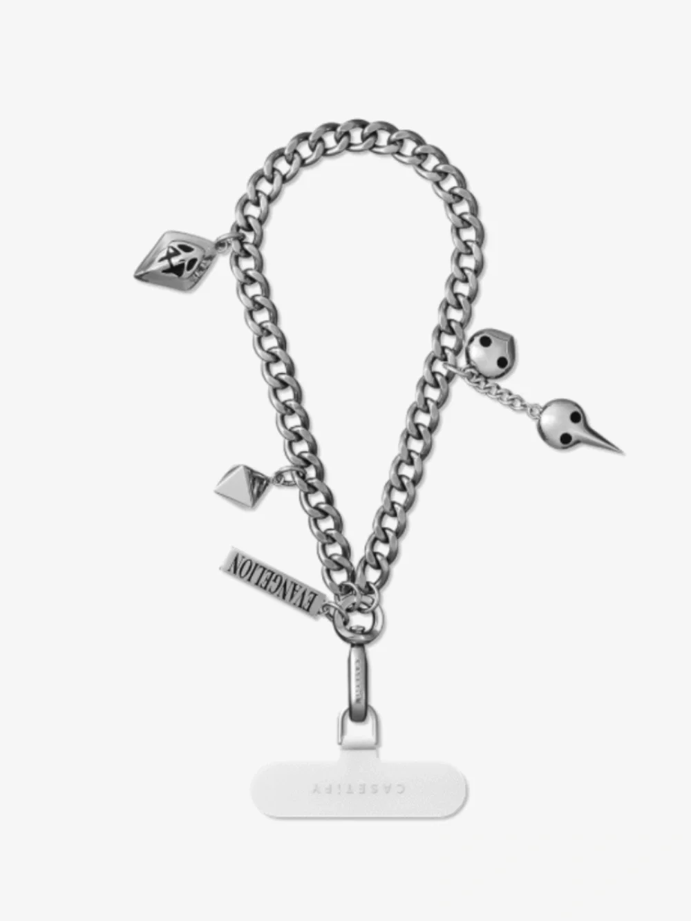 casetify x Evangelion Angel Metal Chain Wrist Strap